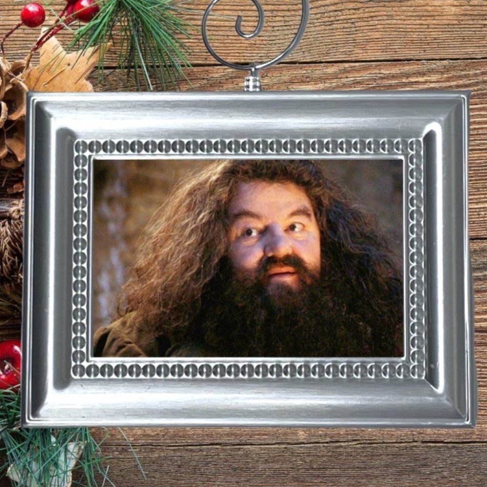 Harry Potter Keeper of Keys & Grounds Hogwartsโ Rubeus Hagrid Christmas Ornament